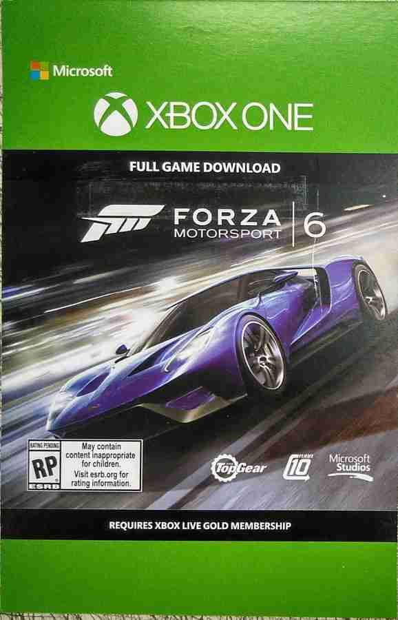 Forza 6 xbox one clearance