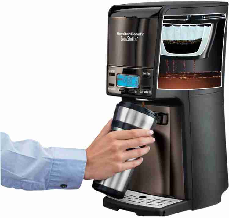 Hamilton Beach BrewStation Summit Black Ice 48467 12 Cups Coffee Maker Price in India Buy Hamilton Beach BrewStation Summit Black Ice 48467 12 Cups Coffee Maker Online at Flipkart