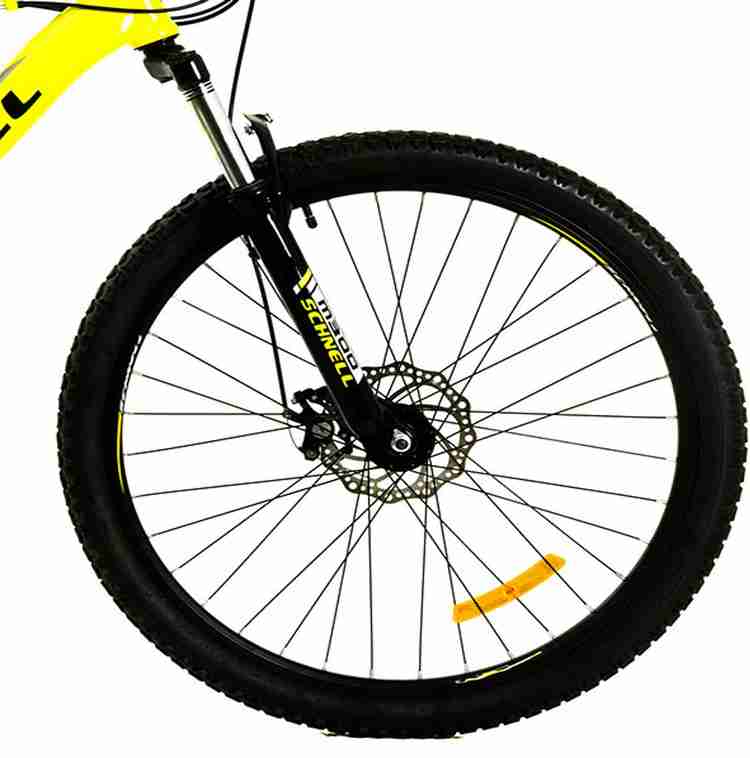 Schnell M300 26 Fresh Yellow 26 T Mountain Hardtail Cycle Price in India Buy Schnell M300 26 Fresh Yellow 26 T Mountain Hardtail Cycle online at Flipkart