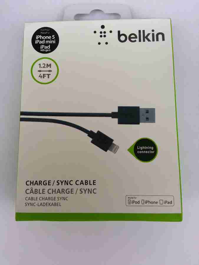 BELKIN HDMI Cable 1.2 m Lightning Connector BELKIN Flipkart