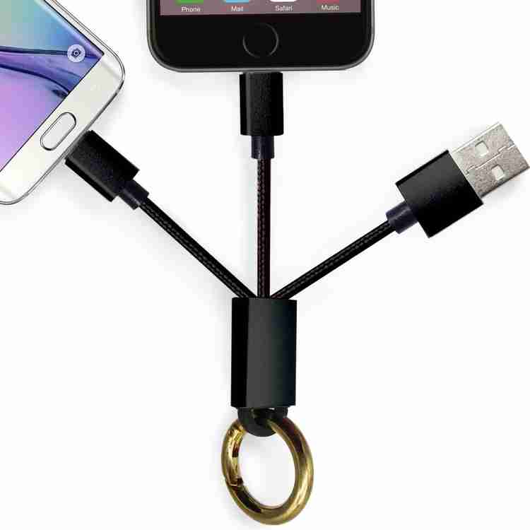 Freya Lightning Cable 0.14 m Charging Sync AUX CORD for iPhone