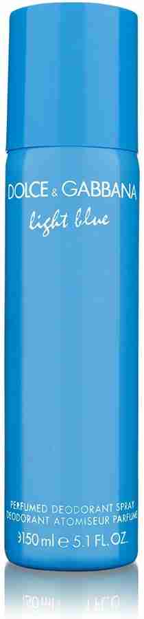 DOLCE GABBANA Light Blue Deodorant Spray For Women Price in India Buy DOLCE GABBANA Light Blue Deodorant Spray For Women Online In India Reviews Ratings Flipkart