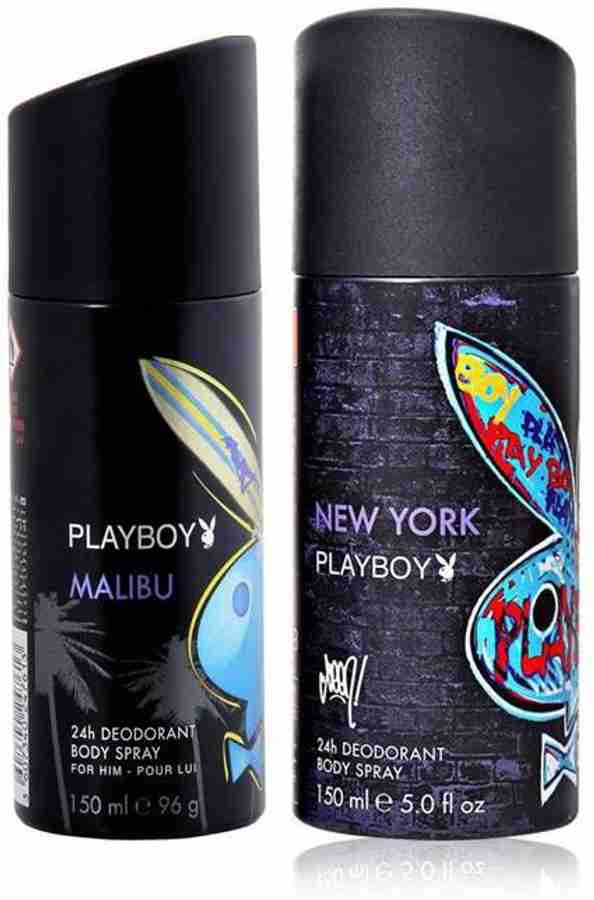 Playboy malibu deodorant body store spray
