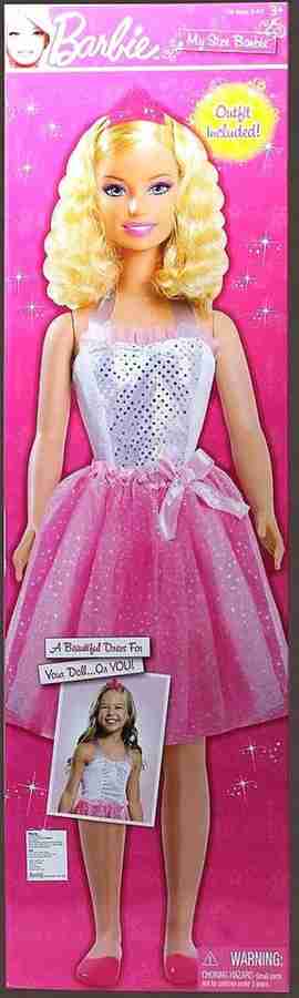 Barbie my size clearance