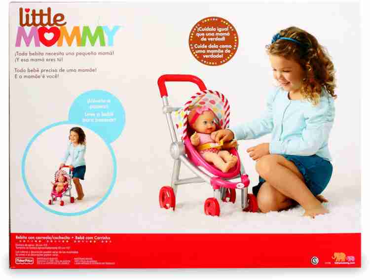 FISHER PRICE Little Mommy Bebita Doll With Stroller Little Mommy Bebita Doll With Stroller shop for FISHER PRICE products in India. Toys for 3 6 Years Kids. Flipkart