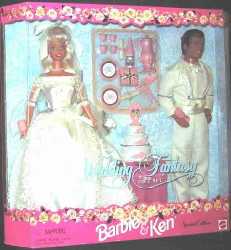 Barbie and best sale ken wedding set