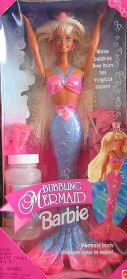 Barbie bubble mermaid sales