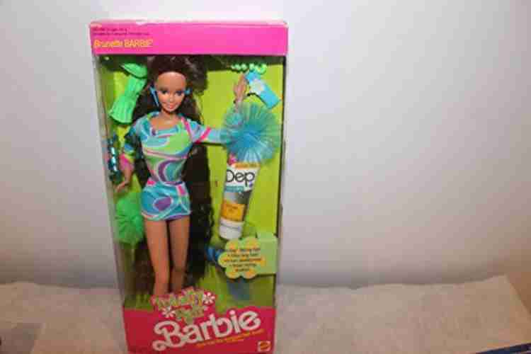 MATTEL Totally Hair Barbie Brunette Totally Hair Barbie Brunette