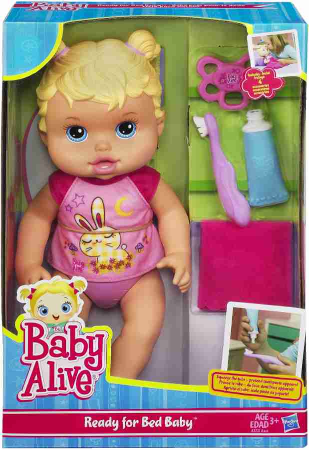 Baby alive ready for bed sales baby doll