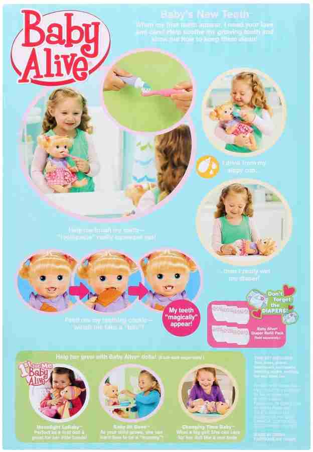 Baby alive best sale baby's new teeth