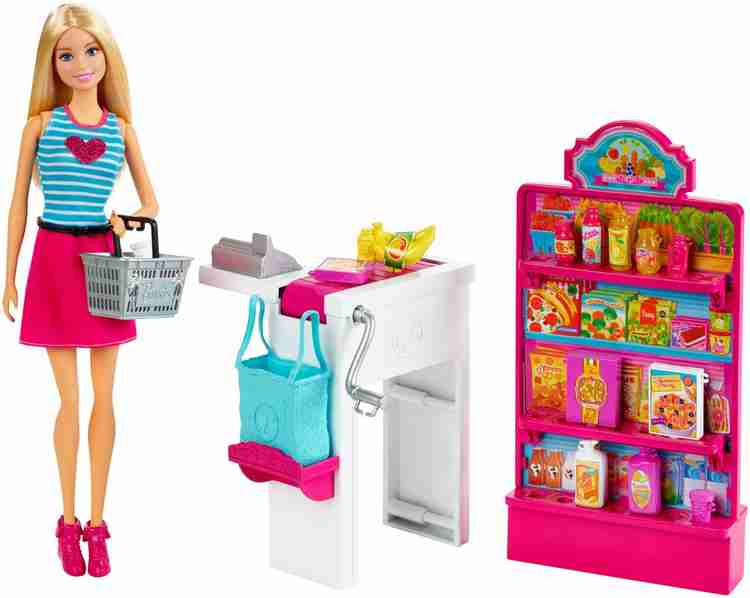 Barbie top market set