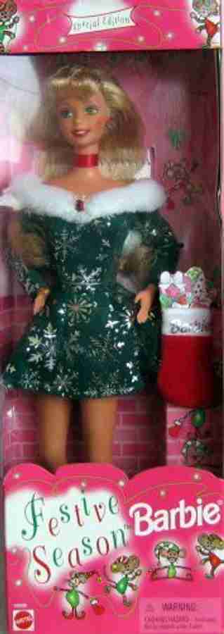 Festive season barbie clearance