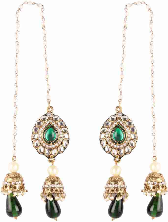 Flipkart Buy Gold More Beautiful Kashmiri Alloy Jhumki Earring Online at Best Prices in India
