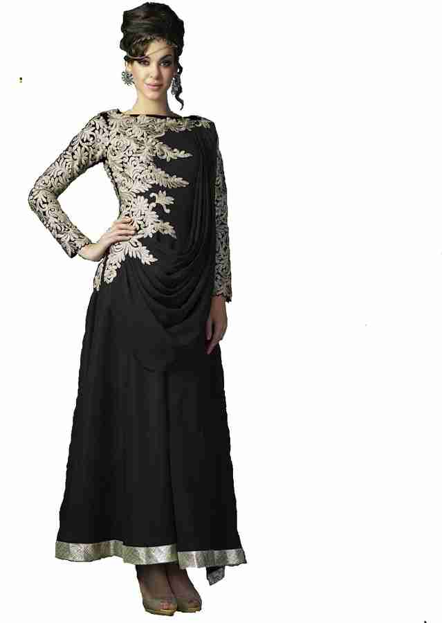 Leemboodi Fashion Poly Georgette Embroidered Salwar Suit Material Price in India Buy Leemboodi Fashion Poly Georgette Embroidered Salwar Suit Material online at Flipkart