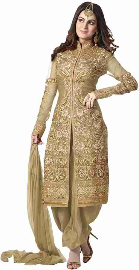 Vandv Shop Cotton Blend Embroidered Salwar Suit Material Price in India Buy Vandv Shop Cotton Blend Embroidered Salwar Suit Material online at Flipkart