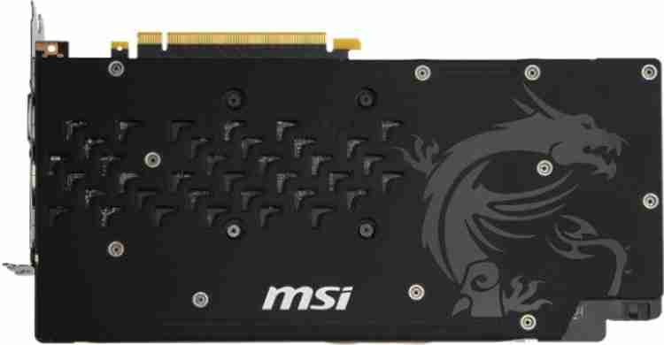 MSI NVIDIA GEFORCE® GTX 1060 GAMING X 6G 6 GB GDDR5 Graphics Card 