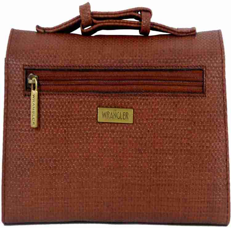Buy Wrangler Women Brown Hand held Bag Brown Online Best Price in India Flipkart