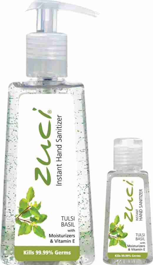 Zuci PACK OF 250 ML 30 ML HAND SANITIZER TULSI Hand Sanitizer