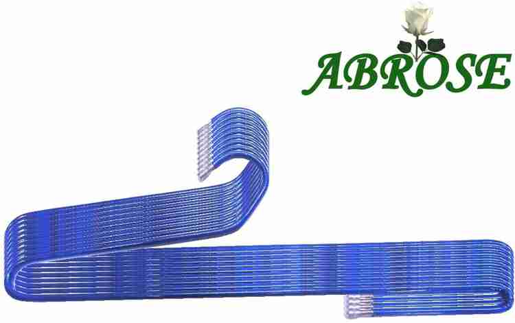 Abrose Steel Saree Pack of 10 Hangers For Saree Price in India Buy Abrose Steel Saree Pack of 10 Hangers For Saree online at Flipkart