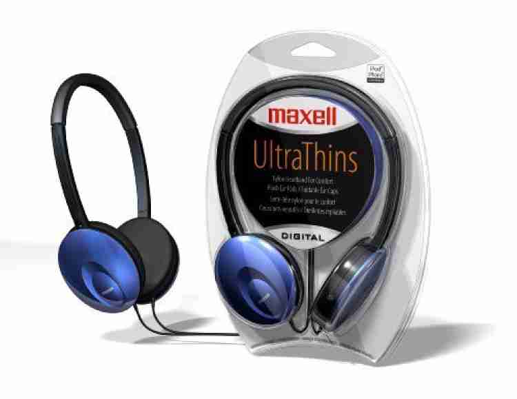 MAXELL Ultra Thins Digital Headphones UT-S 190248 Silver UltraThins NEW  Sealed