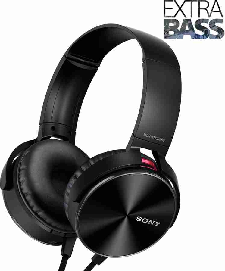 SONY MDR XB450BV Wired without Mic Price in India Buy SONY MDR XB450BV Wired without Mic Online SONY Flipkart