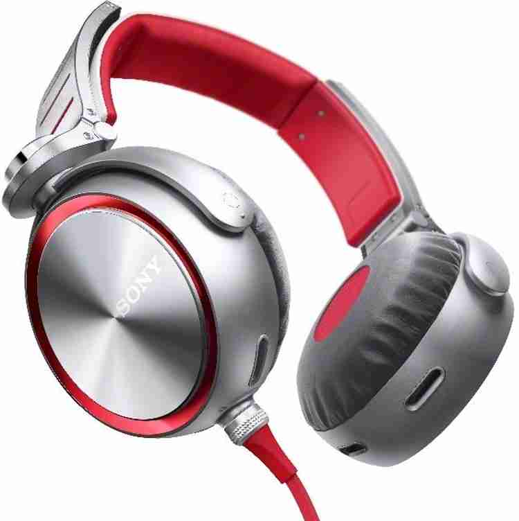RARE Sony Extra Bass MDR-XB920 Headphones RED | eBay