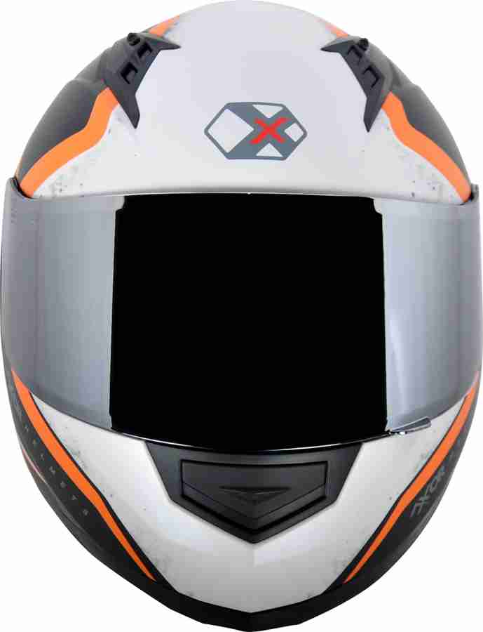 Orange helmet for ktm sales