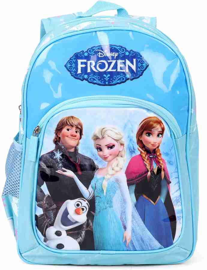 Flipkart DISNEY Frozen Blue School Bag 18 inches Secondary 3rd Std Plus School Bag School Bag