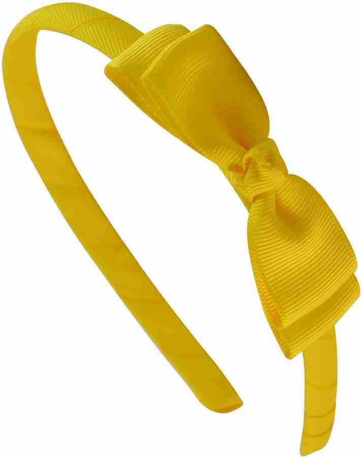 Sarah Sarah Yellow Bow Headband for Girls Hair Band Price in