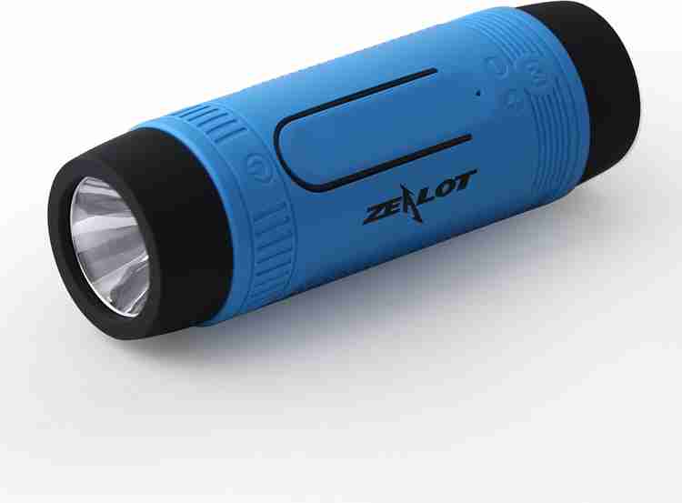 Buy Zebie zealot bluetooth speaker power bank torch 3 W Portable