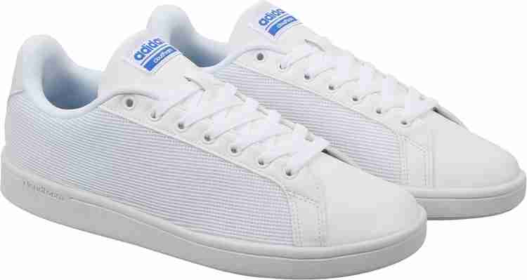 ADIDAS NEO CLOUDFOAM ADVANTAGE CLEAN Sneakers For Men Buy FTWWHT FTWWHT BLUE Color ADIDAS NEO CLOUDFOAM ADVANTAGE CLEAN Sneakers For Men Online at Best Price Shop Online for Footwears in India