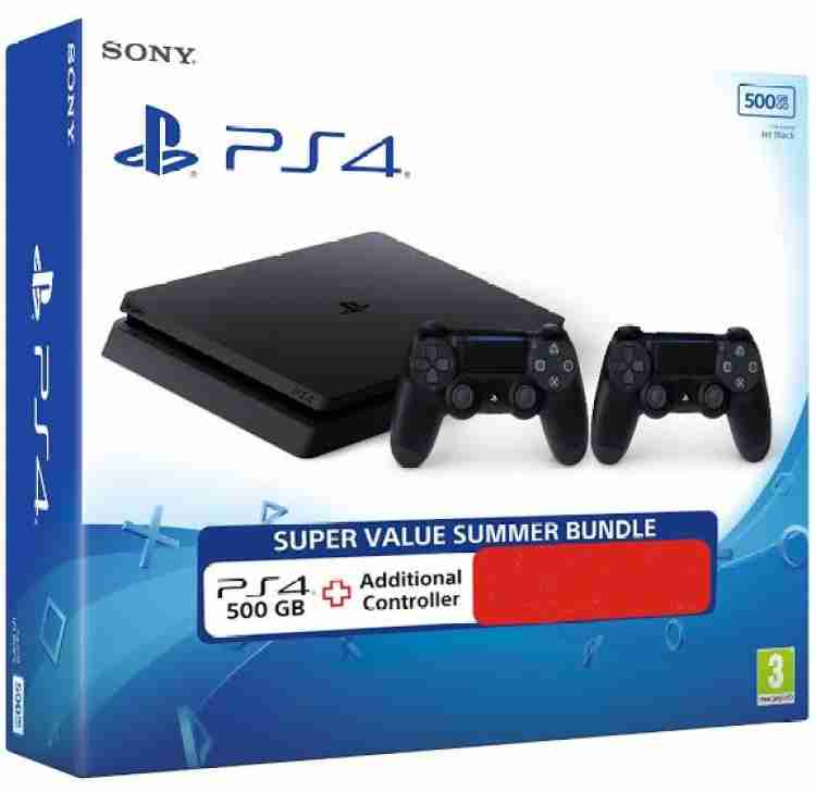 Sony PlayStation 4 (PS4) Slim 500 GB with Extra Dual Shock 4 