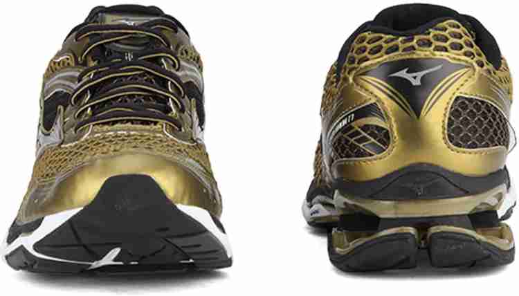 MIZUNO WAVE CREATION 17 Running Shoes For Men Buy Gold Silver Black Color MIZUNO WAVE CREATION 17 Running Shoes For Men Online at Best Price Shop Online for Footwears in India Flipkart