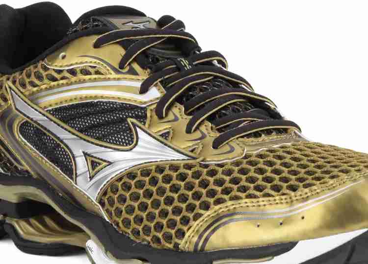 MIZUNO WAVE CREATION 17 Running Shoes For Men Buy Gold Silver Black Color MIZUNO WAVE CREATION 17 Running Shoes For Men Online at Best Price Shop Online for Footwears in India Flipkart