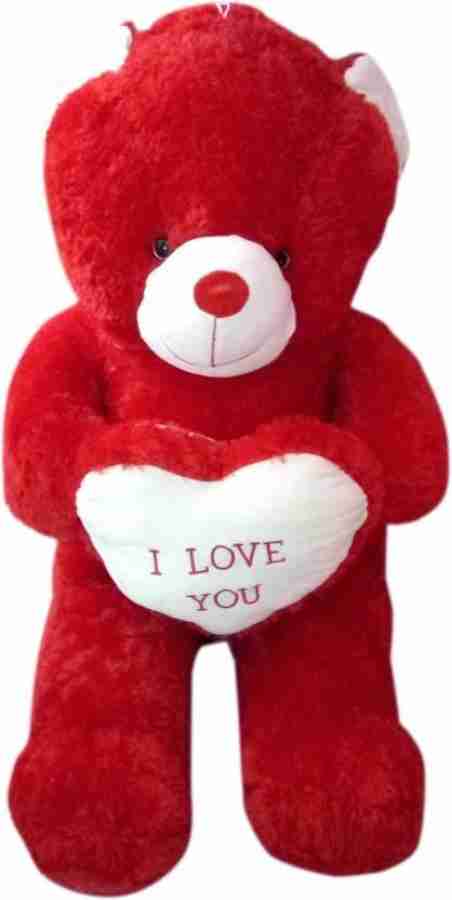 5 feet red 2024 teddy bear