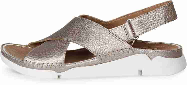 CLARKS Tri Alexia Gold Metallic Women Gold Flats Buy Gold