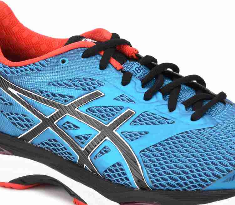 Asics GEL CUMULUS18 Running Shoe For Men Buy ISLAND BLUE BLACK