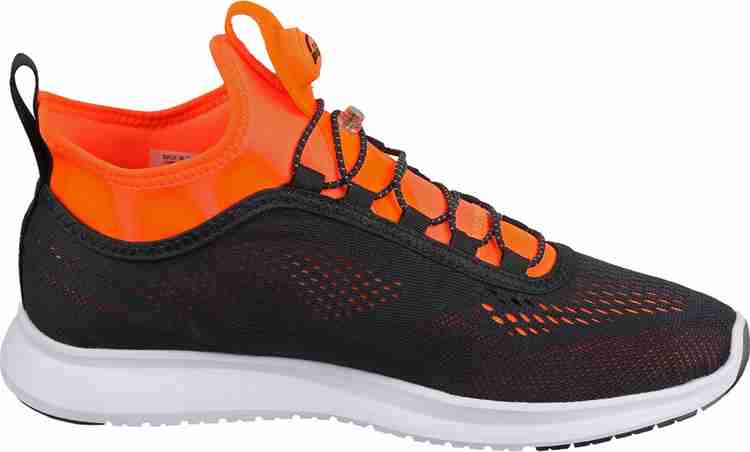 Orange discount reebok pumps