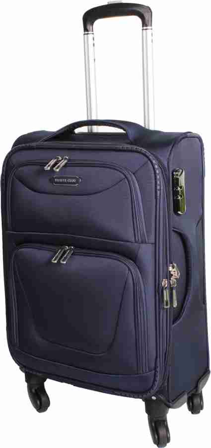 Travel Club USA Expandable 24 Inch 65 Cms 4 Wheel Check in Size Expandable Check in Suitcase 4 Wheels 24 inch Blue Price in India Flipkart