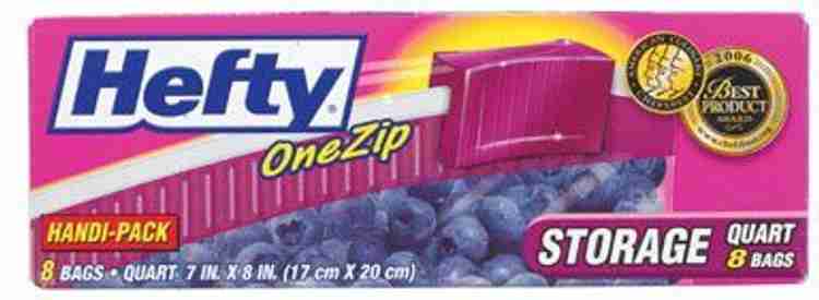 Hefty One Zip Storage Bags One Zip Storage Bags . shop for Hefty