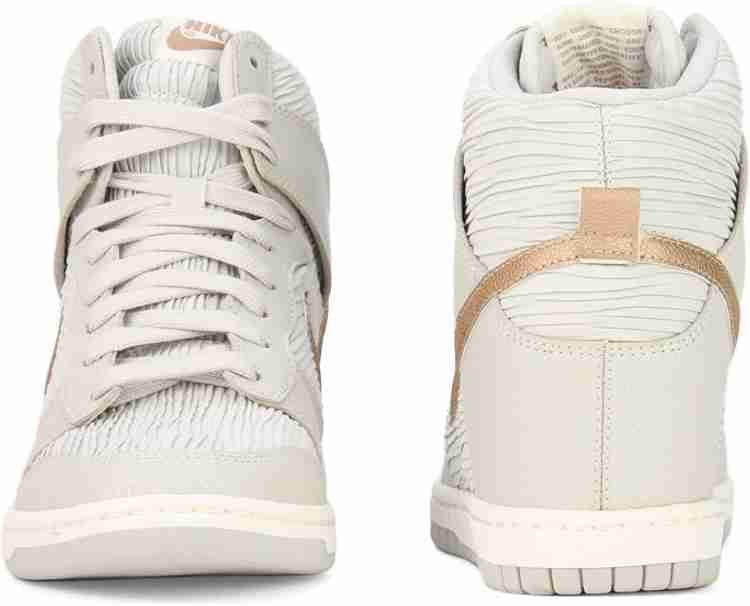 NIKE WMNS DUNK SKY HI Sneakers For Women Buy LGHT BN MTLC RD