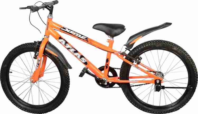 ATLAS ATLAS METTAL 20 INCHES ORANGE BLACK 20 T Recreation Cycle