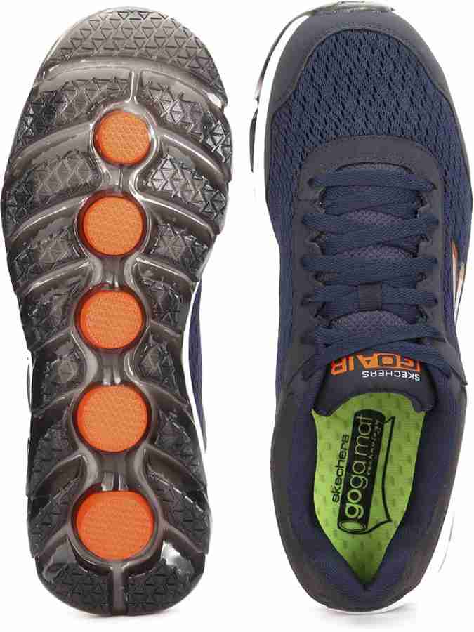 Skechers Go Air Running Shoes For Men Buy NVY ORNG Color Skechers Go Air Running Shoes For Men Online at Best Price Shop Online for Footwears in India Flipkart
