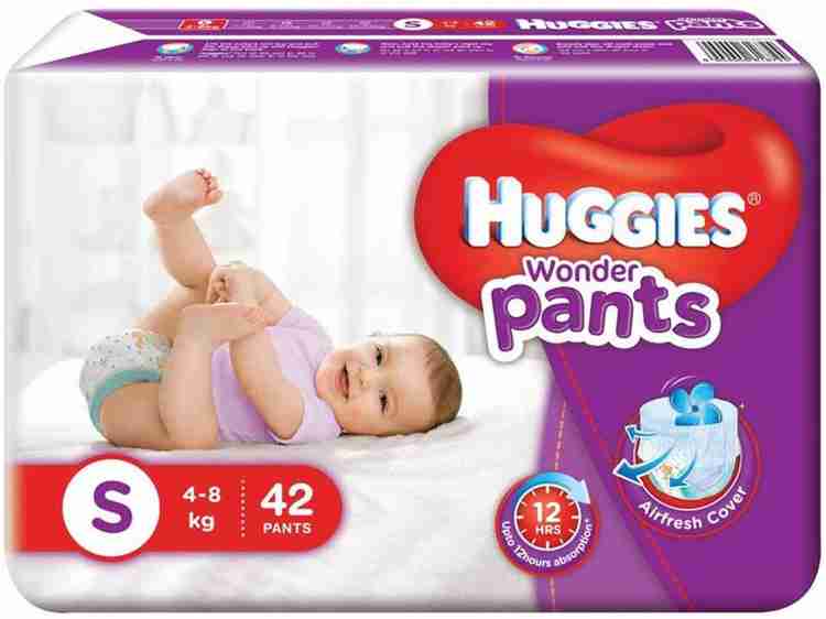 Huggies Wonder Pants S Buy 42 Huggies Pant Diapers Flipkart