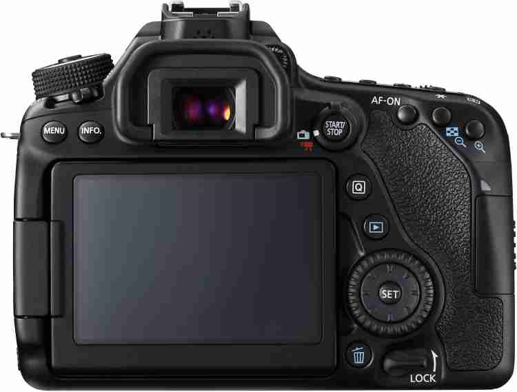 Canon EOS 80D DSLR Camera Body with Single Lens: EF-S 18-55 IS STM 