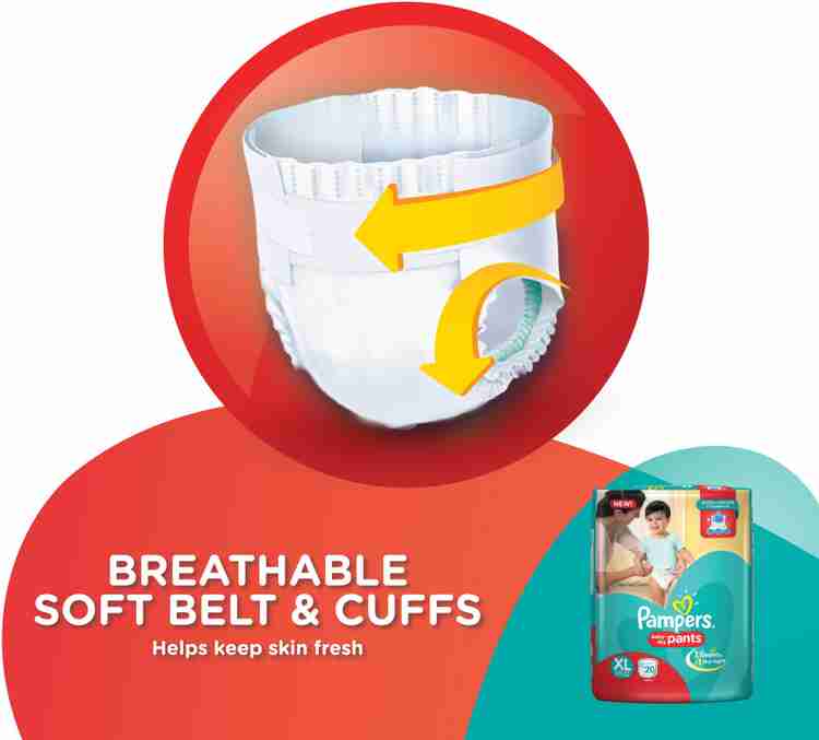 Pampers pants xl best sale 20