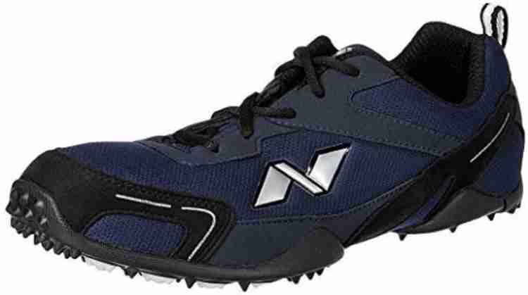 NIVIA Men s Marathon Mesh PU Blue and Black Running Shoes For Men