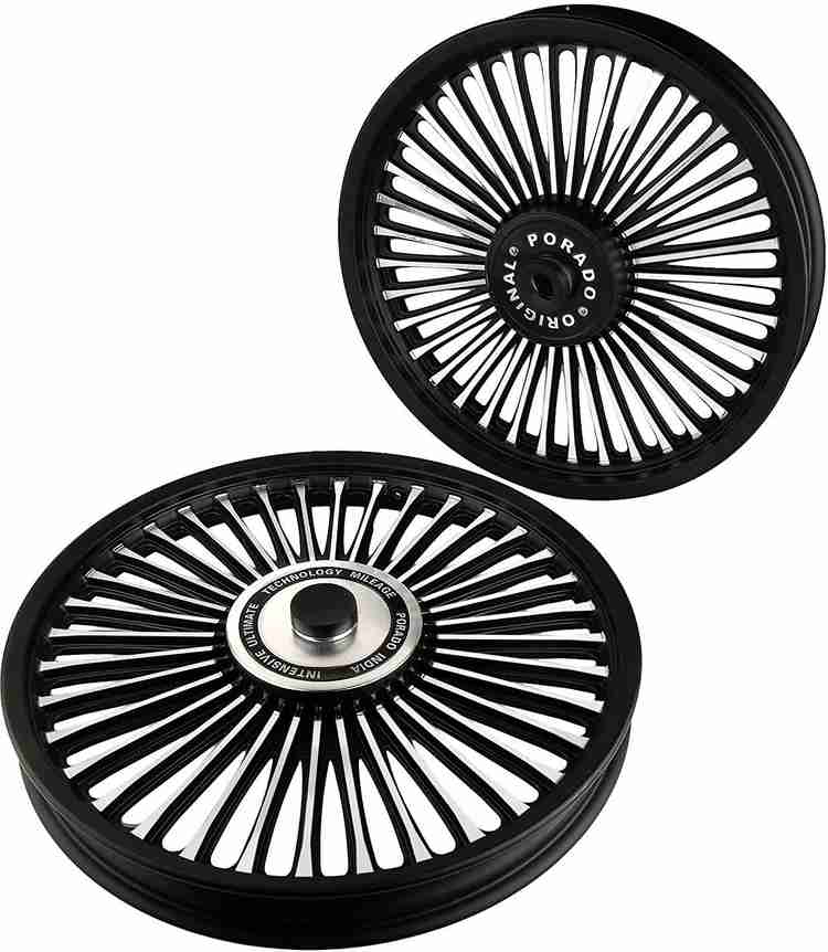 Royal enfield chrome alloy hot sale wheels