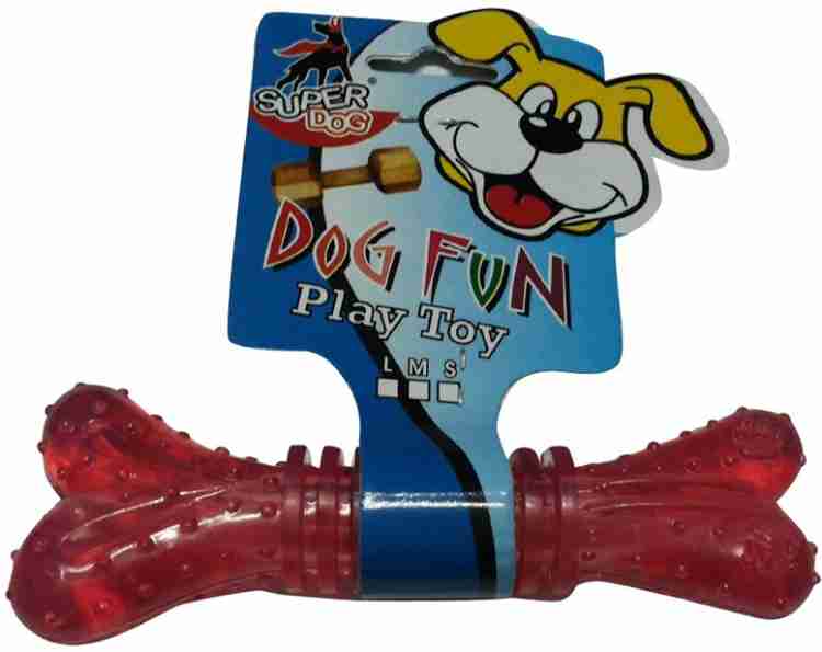 Flavored rubber dog bones best sale