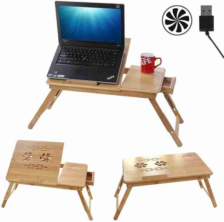 Laptop table with best sale cooling fan flipkart